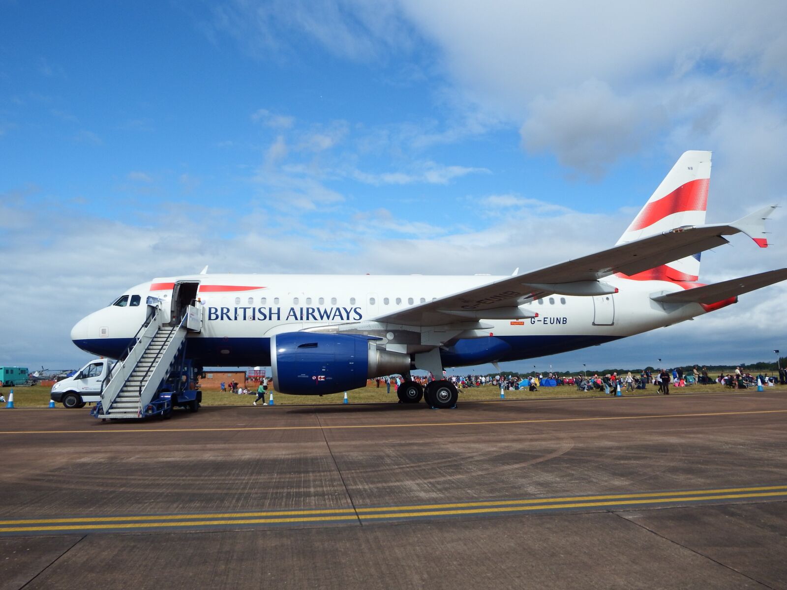 Fujifilm FinePix SL1000 sample photo. British airways, passenger plane photography
