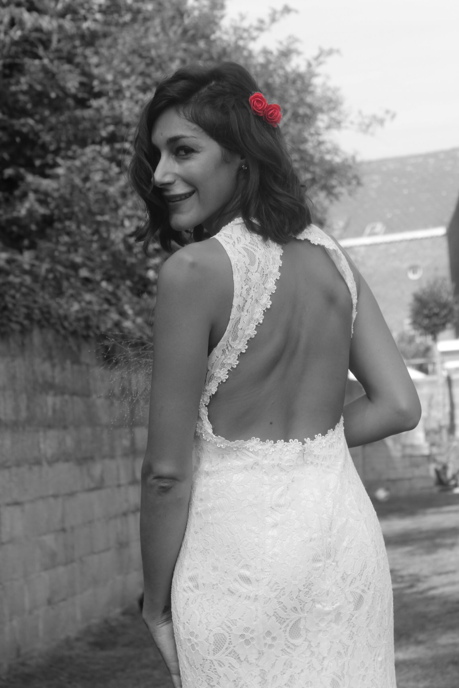 Canon EOS 1200D (EOS Rebel T5 / EOS Kiss X70 / EOS Hi) sample photo. Wedding, lace, black and photography