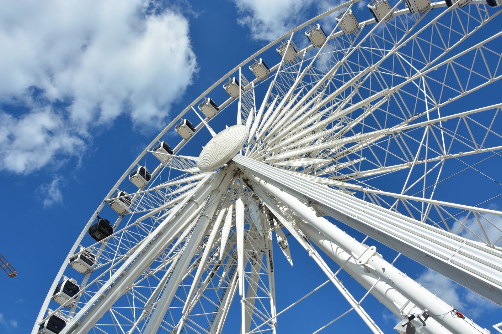 Nikon D7100 sample photo. Carousel, sky, holidays photography