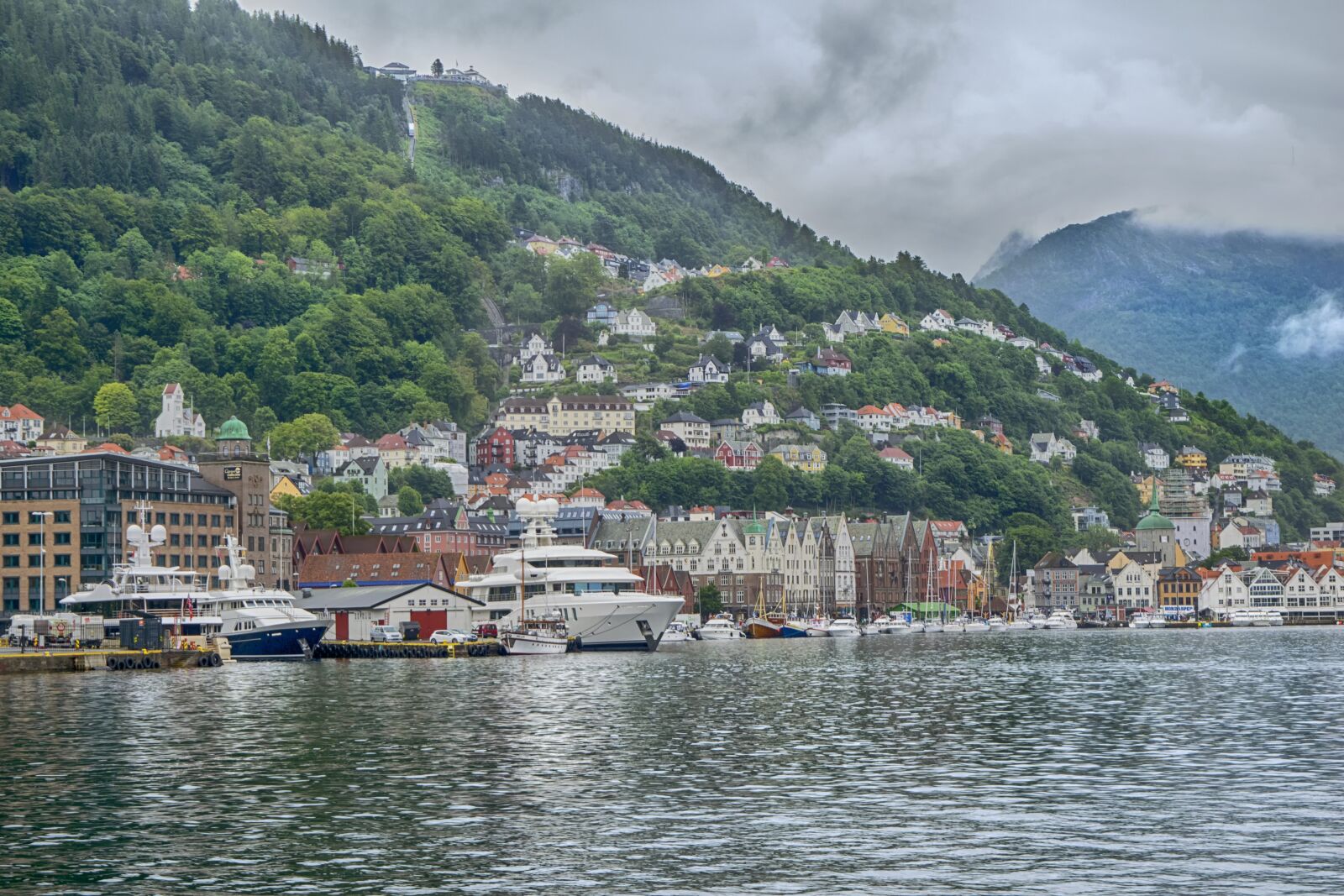 Nikon D3300 sample photo. Bergen, norway, port photography
