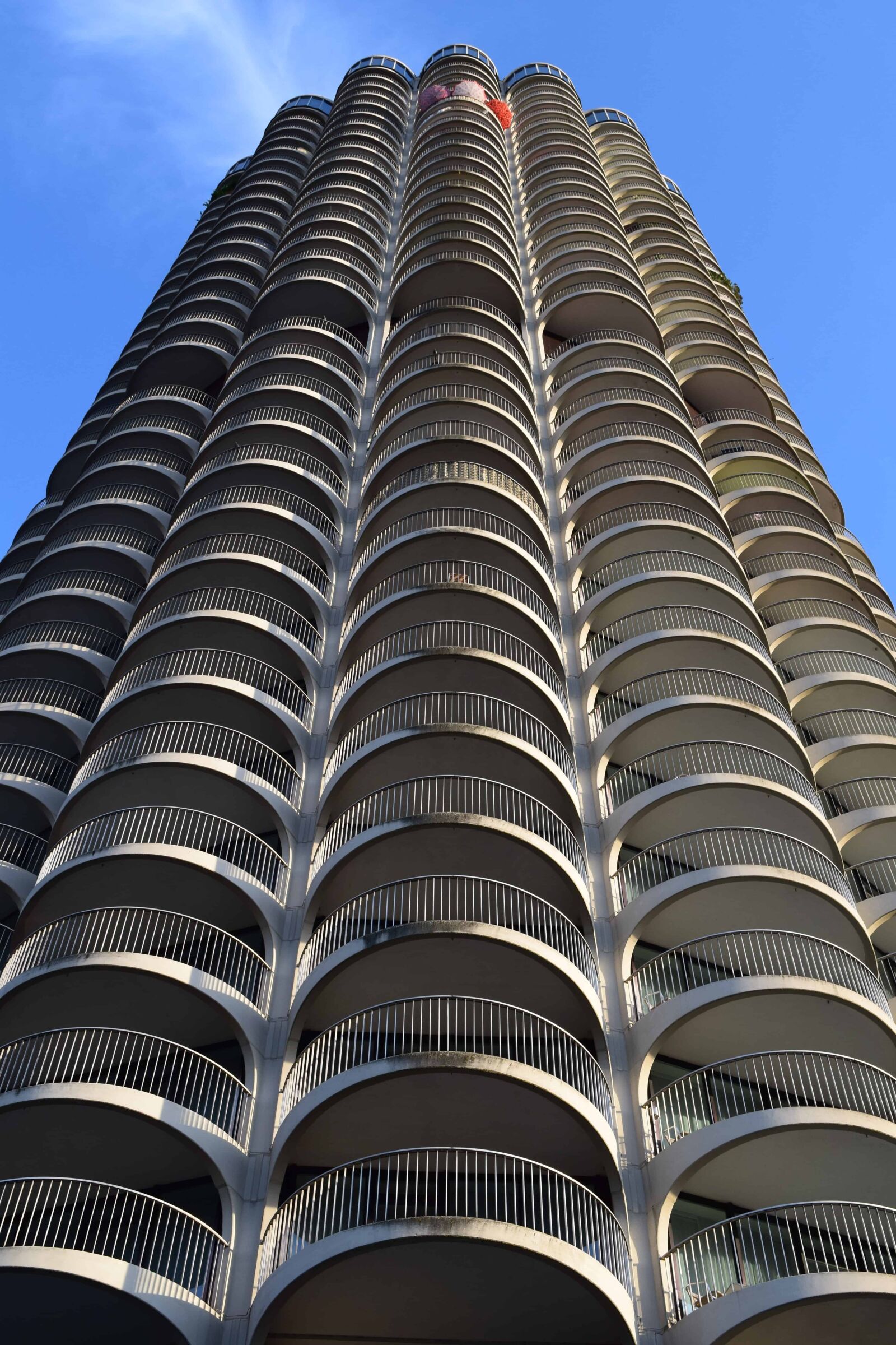 Nikon D3300 sample photo. Modern, tower, balcony, facade photography