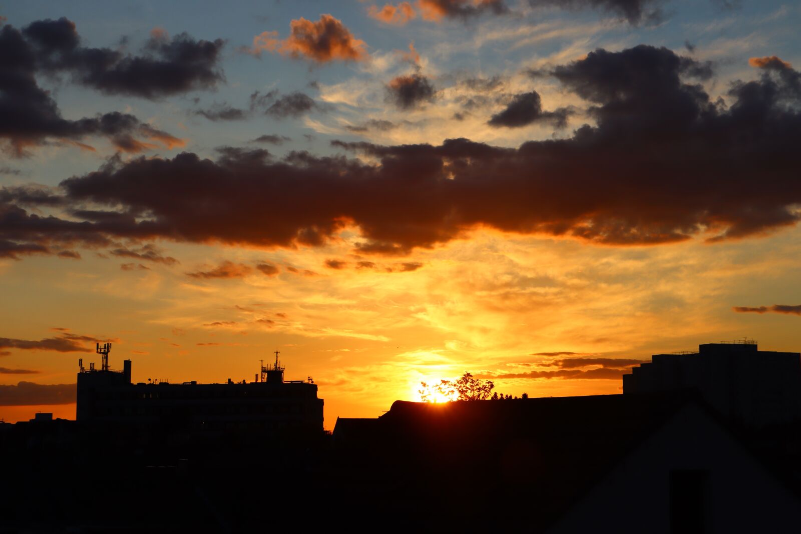 Canon EOS 250D (EOS Rebel SL3 / EOS Kiss X10 / EOS 200D II) sample photo. Sunset, sky, clouds photography