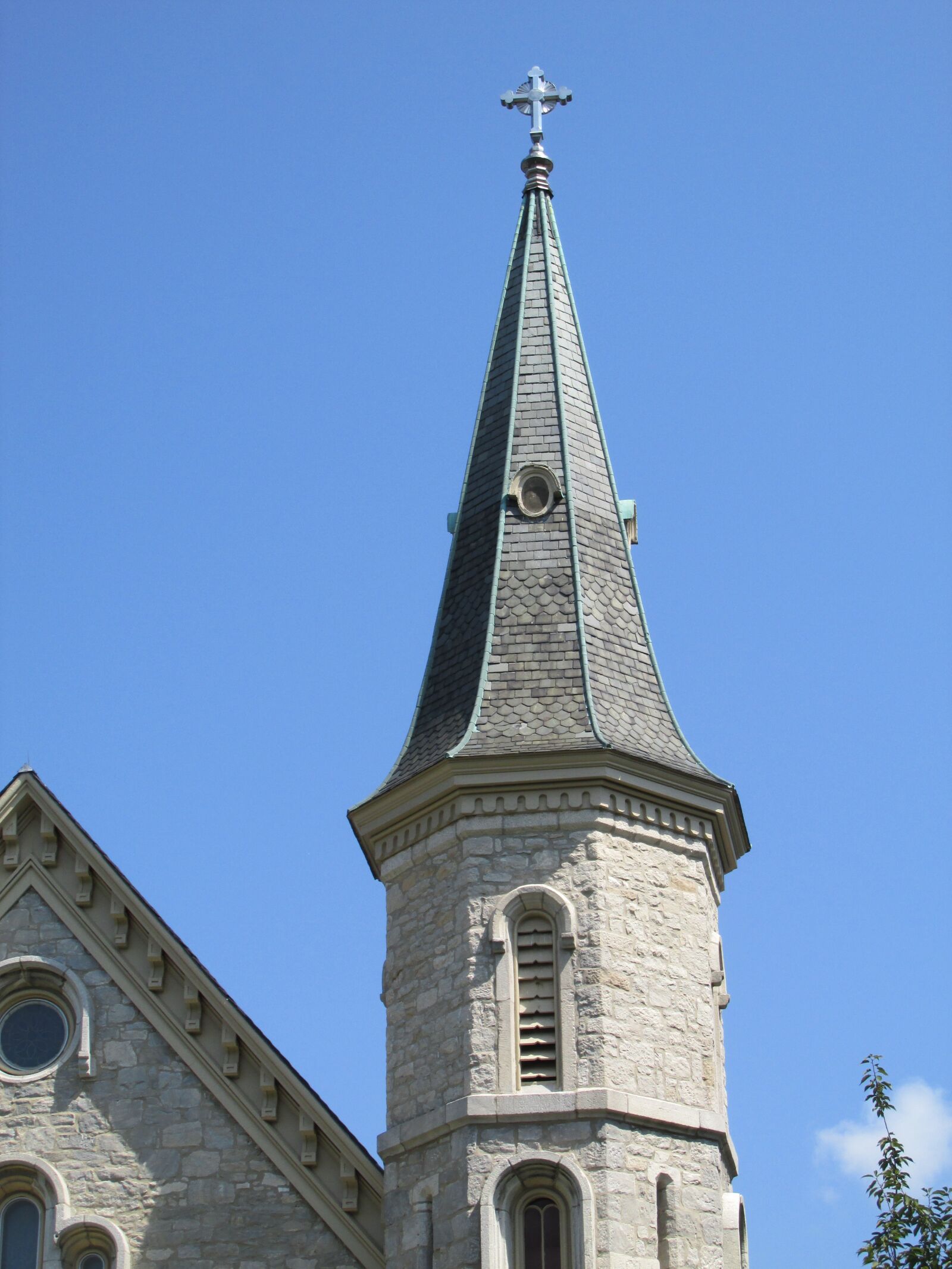 Canon PowerShot SX160 IS sample photo. Church, steeple, baltimore photography