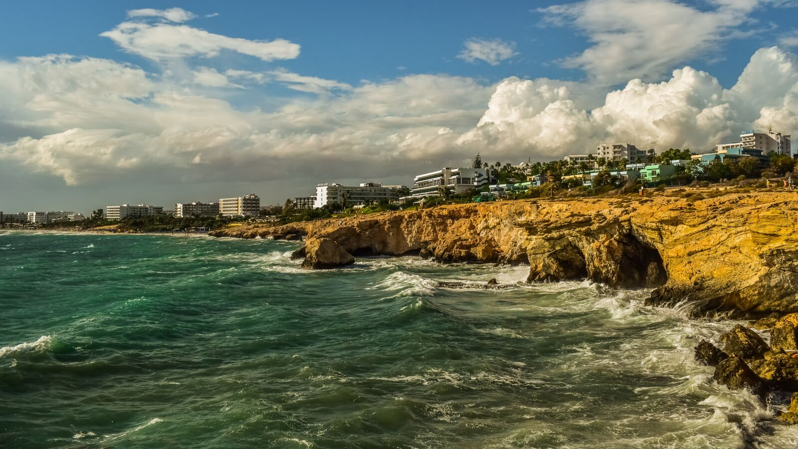 Nikon D3300 sample photo. Cyprus, ayia napa, waves photography