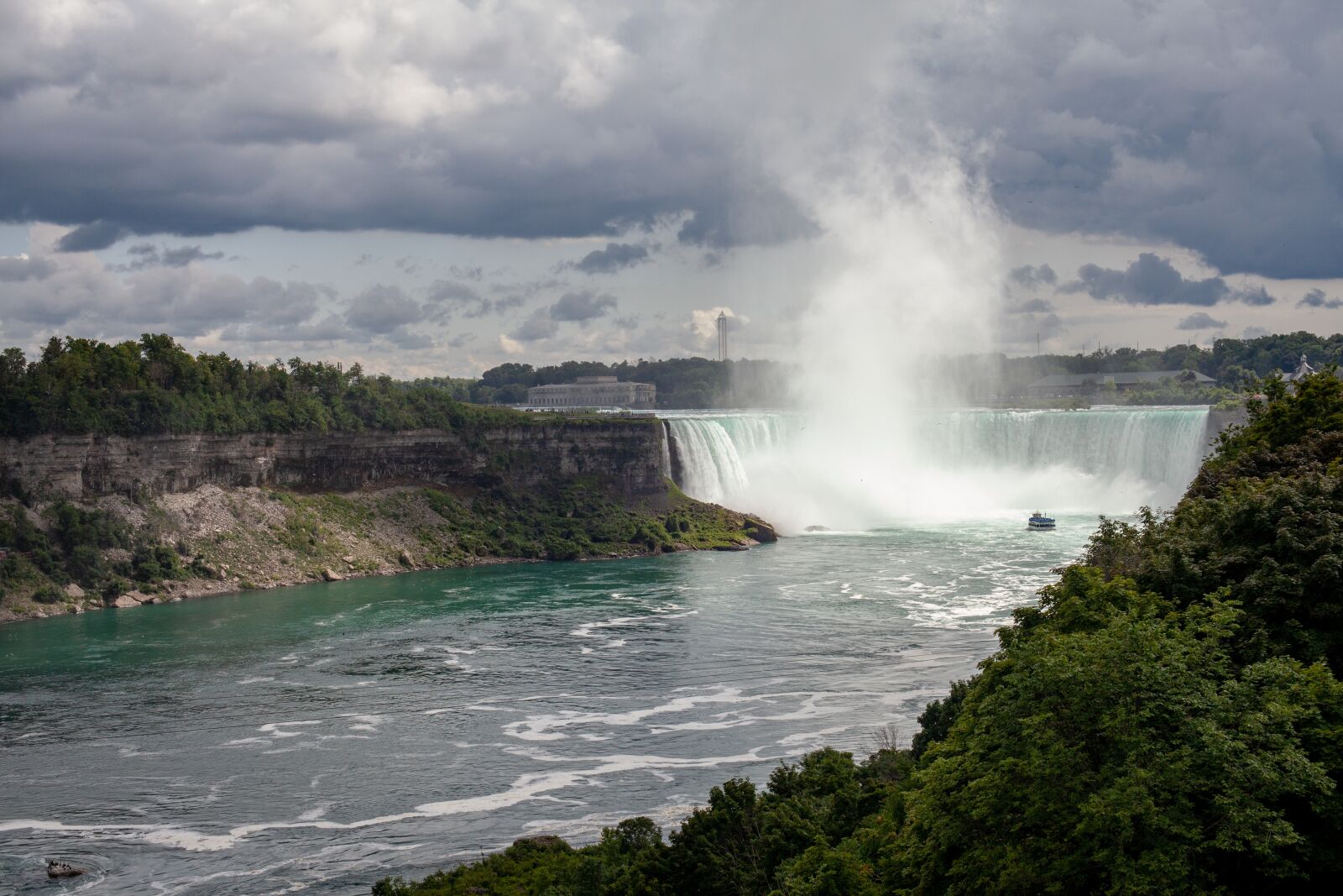Canon EOS 5D Mark II sample photo. Niagra falls, falls, water photography