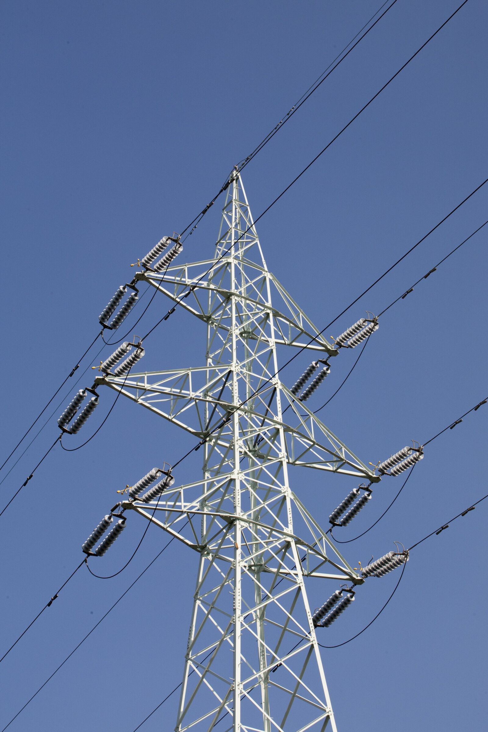 Canon EOS 5D sample photo. High-voltage lines, frontline, iron photography