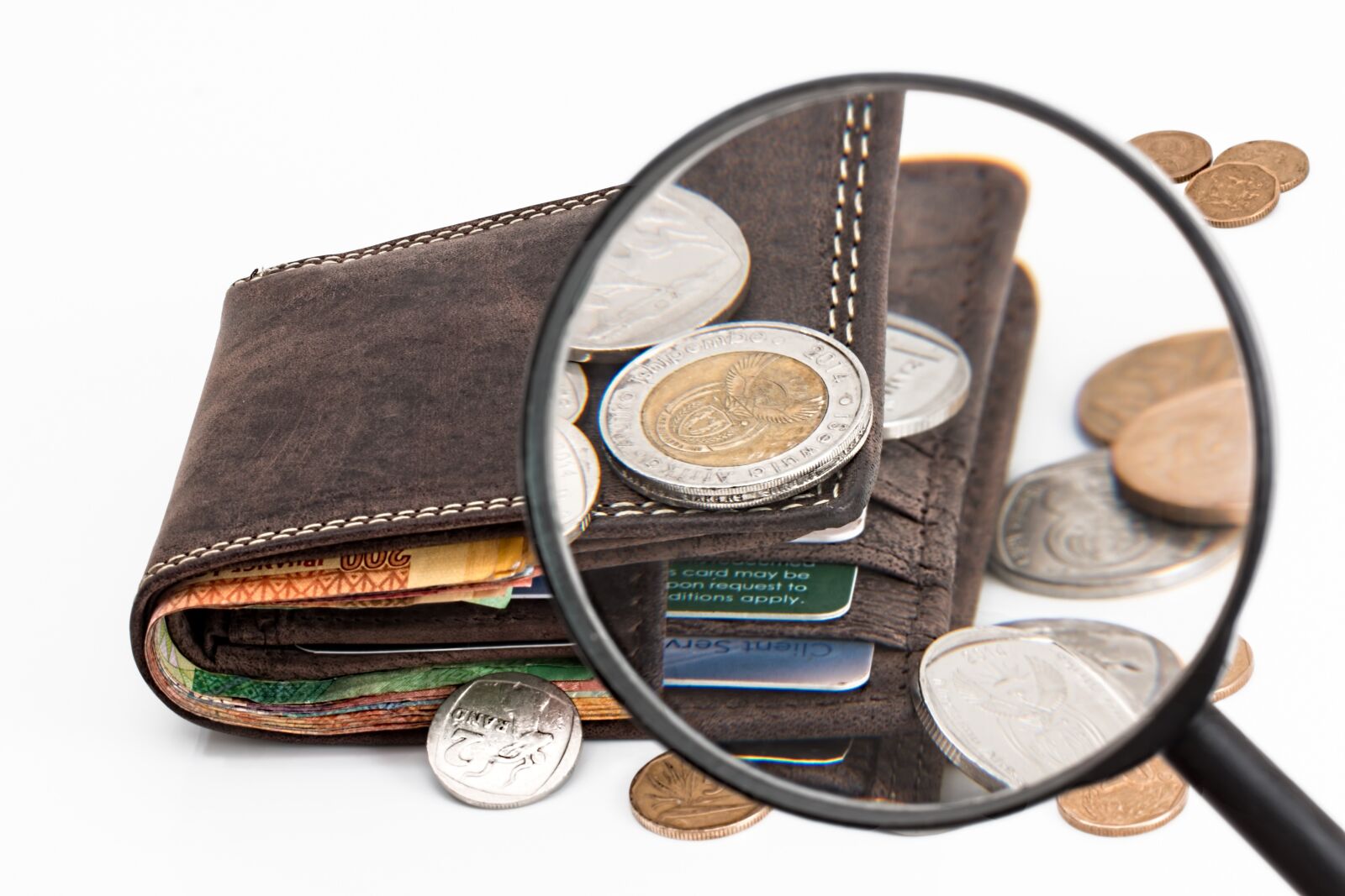 Canon EF 100mm F2.8L Macro IS USM sample photo. Wallet, credit card, cash photography