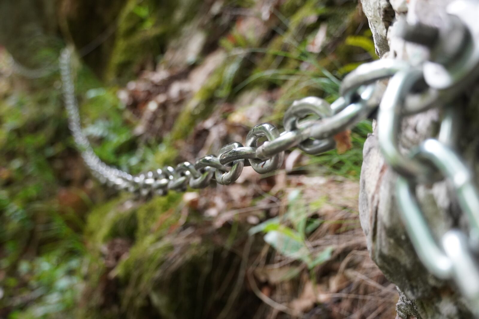 Sony a6400 sample photo. Chain, mountain, path photography