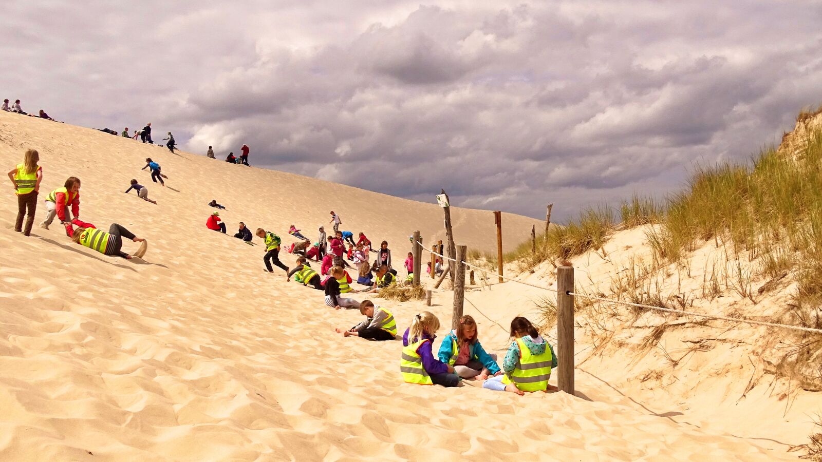 Sony Cyber-shot DSC-HX400V sample photo. Poland, slowinki park, dune photography