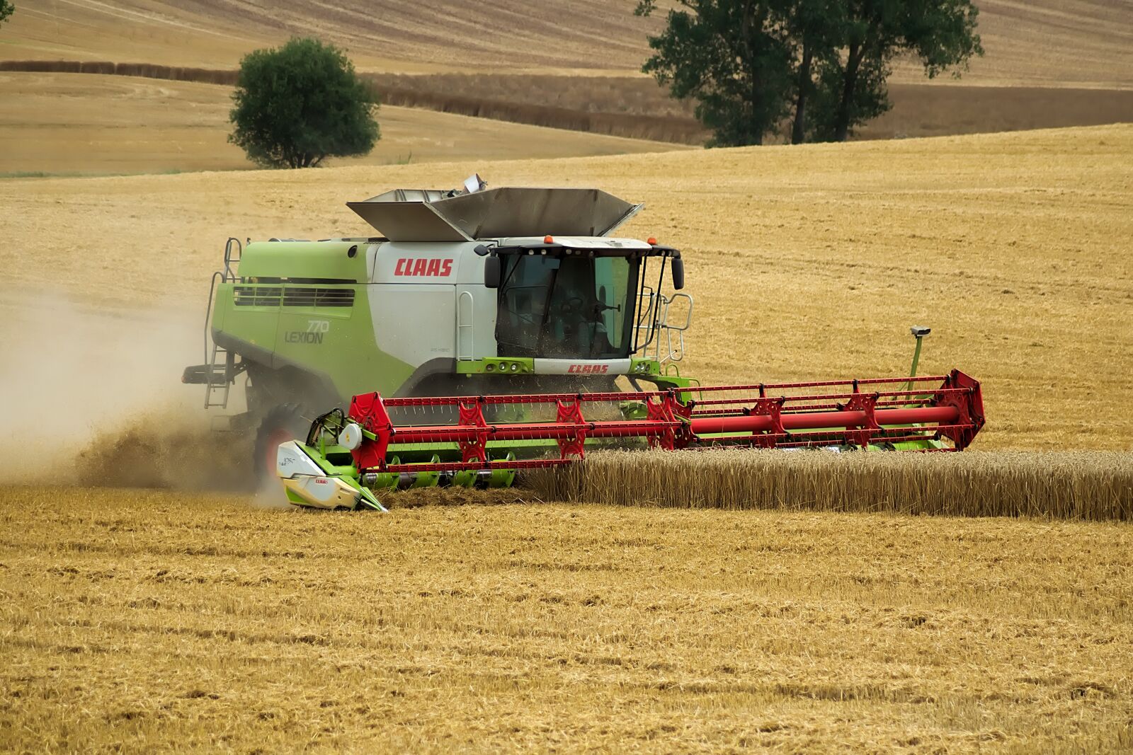 Nikon D3300 sample photo. Combine harvester, harvest, grain photography