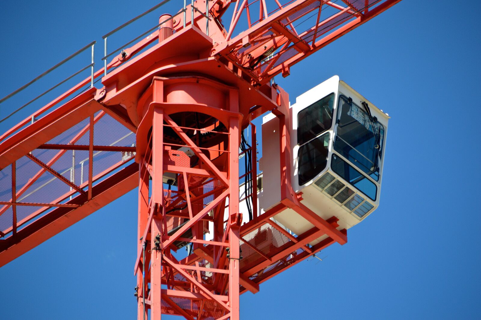 Nikon D3200 sample photo. Site, building construction, crane photography