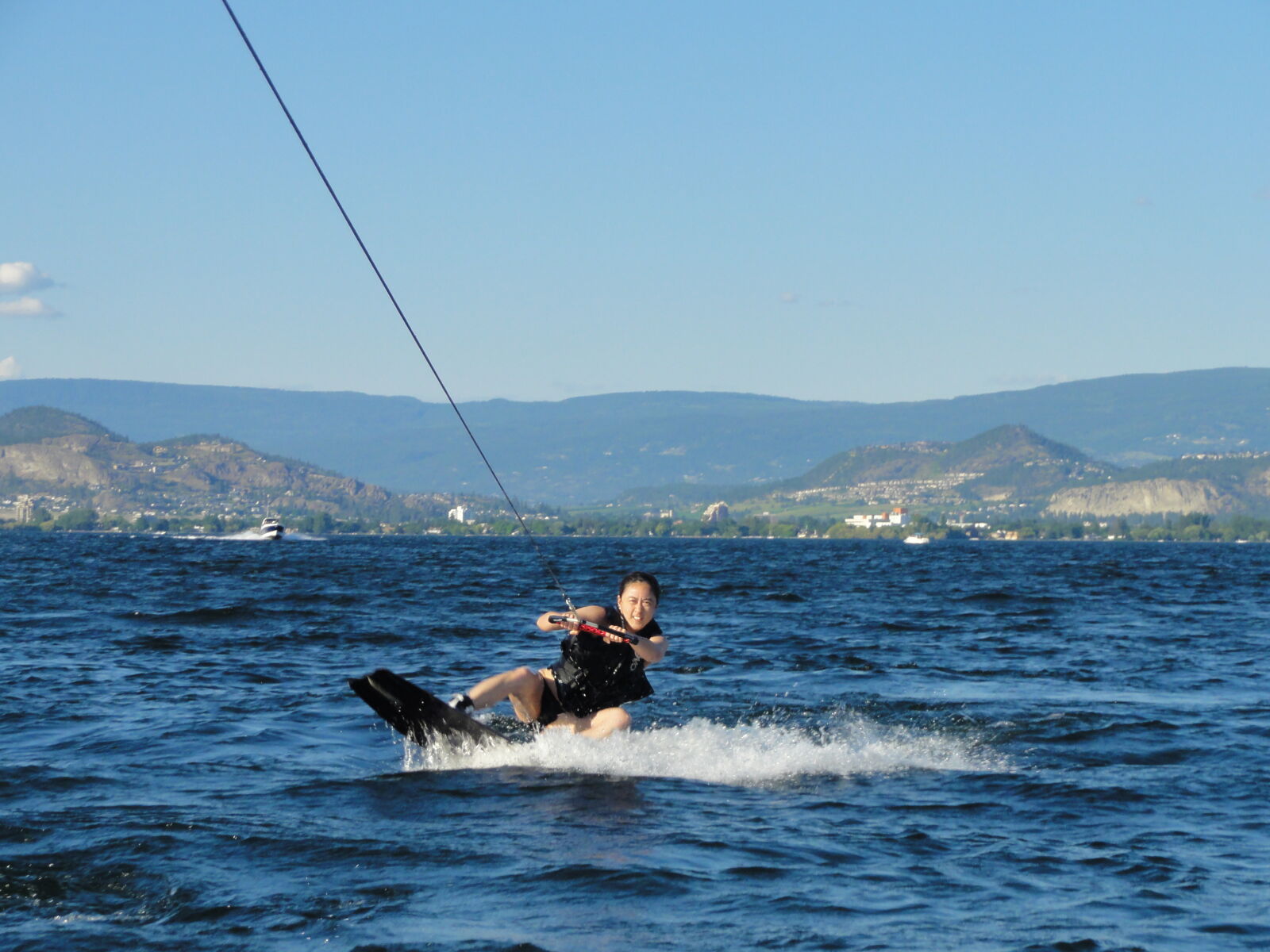 Sony DSC-HX5V sample photo. Wakeboarding photography