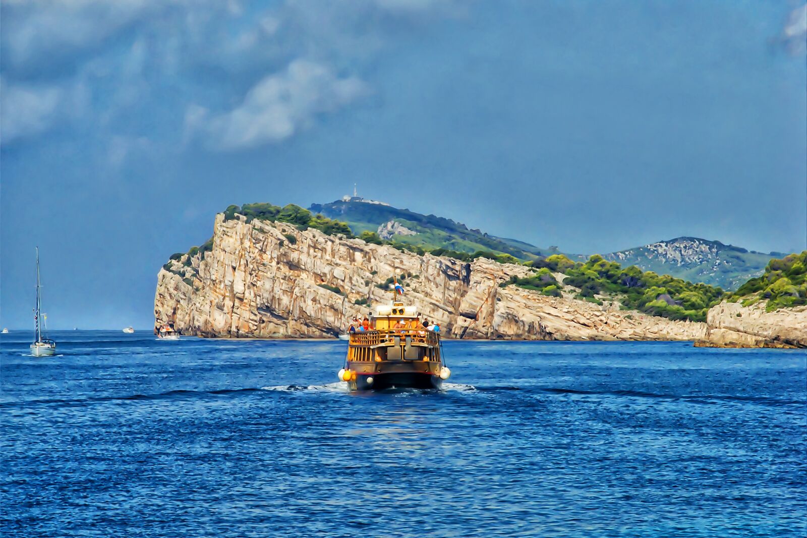 Canon EOS 70D sample photo. Wallpaper, boat, yacht photography