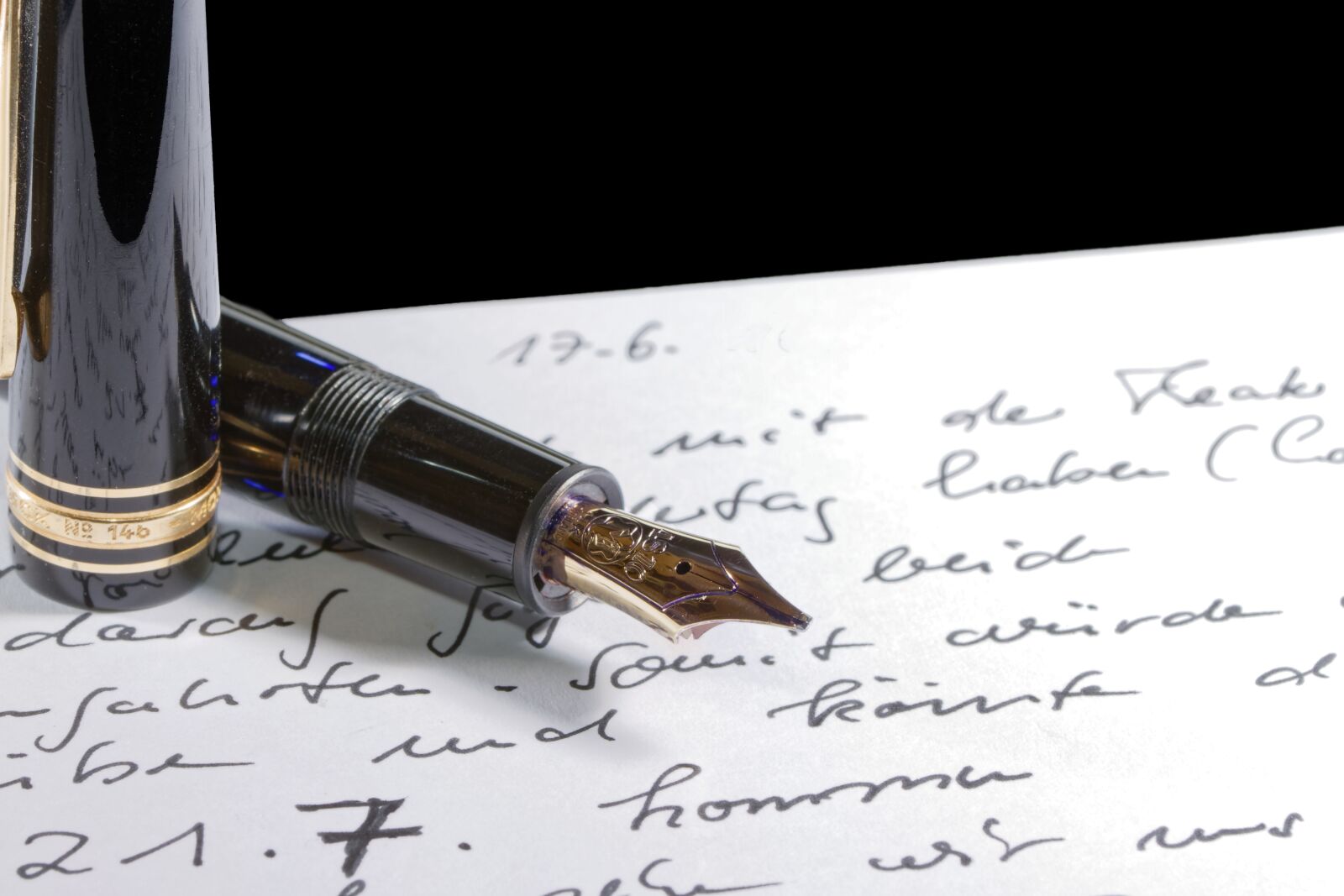 Canon EOS 7D sample photo. Fountain pen, filler, montblanc photography