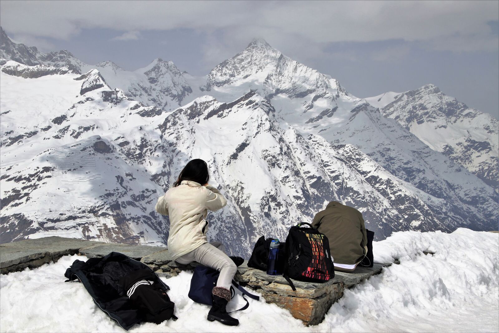 Canon EOS 80D sample photo. Zermatt, the alps, snow photography