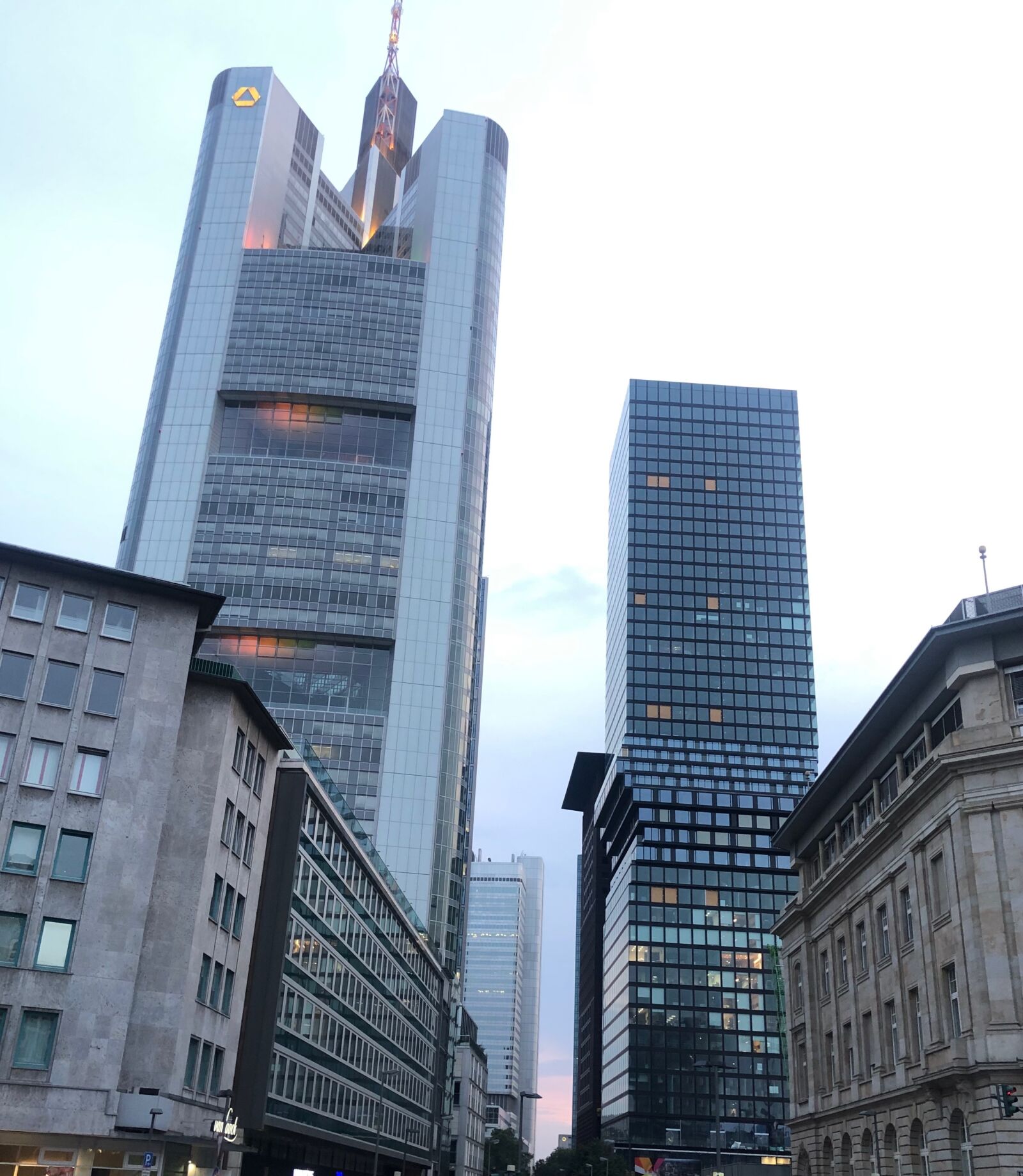 iPhone 8 back camera 3.99mm f/1.8 sample photo. City, skycrapers, buildings photography