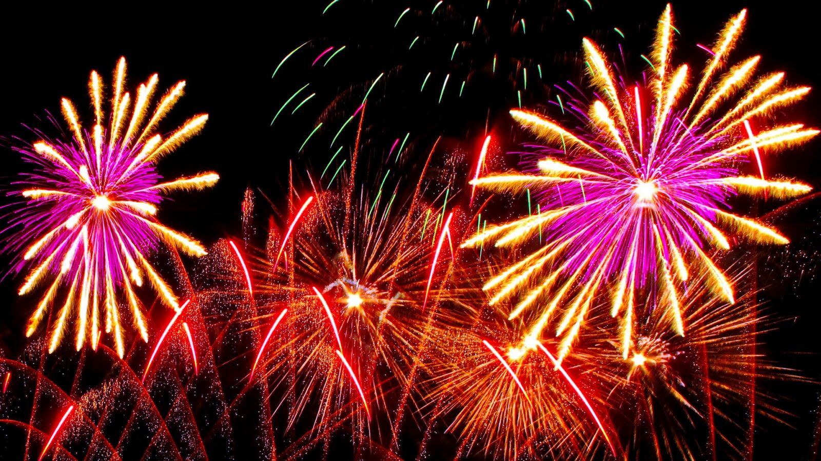 Canon PowerShot G11 sample photo. Fireworks, light, colors photography