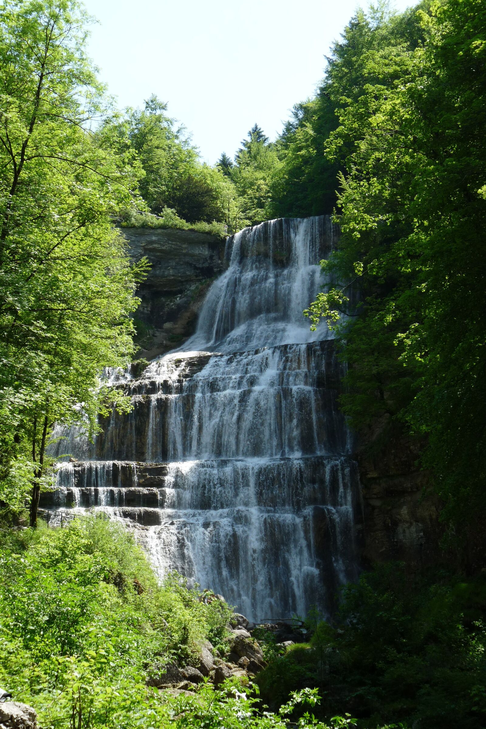 Panasonic Lumix DMC-FZ28 sample photo. Waterfall, france, nature photography