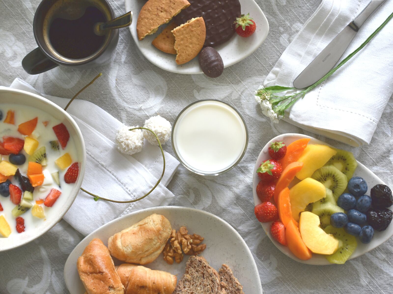 Nikon D3400 sample photo. Breakfast, food, flatlay photography