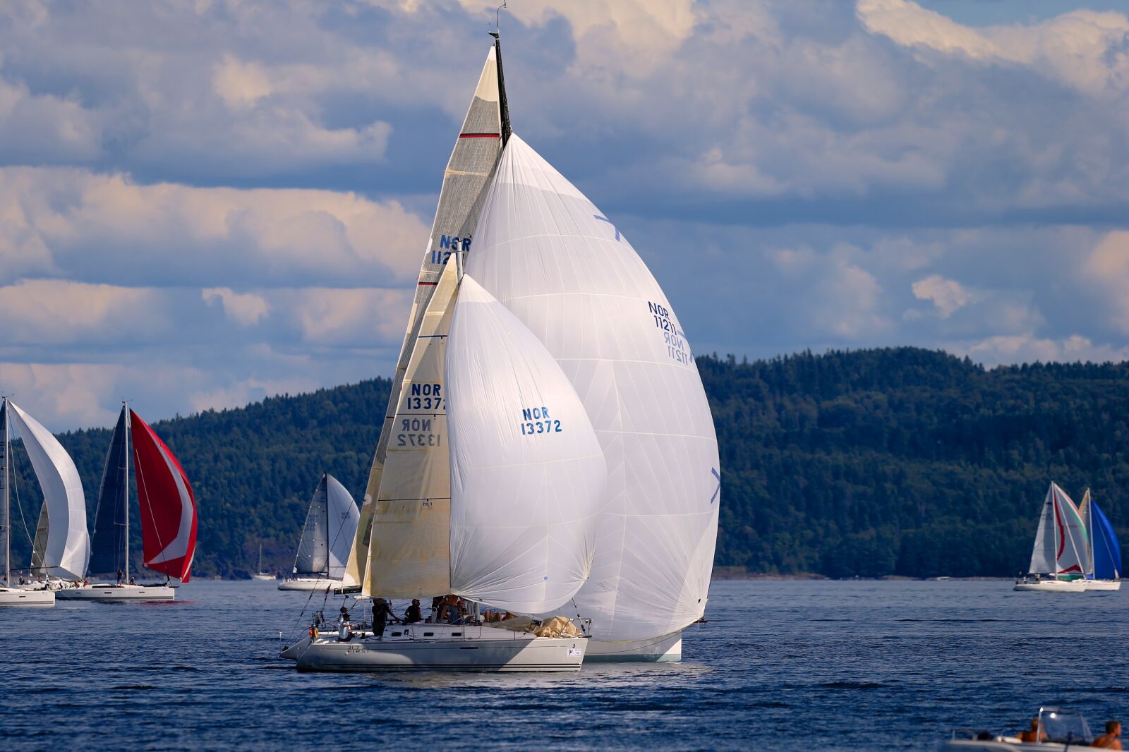 Canon EF 400mm F2.8L IS USM sample photo. Norway, sailing, the, oslofjord photography