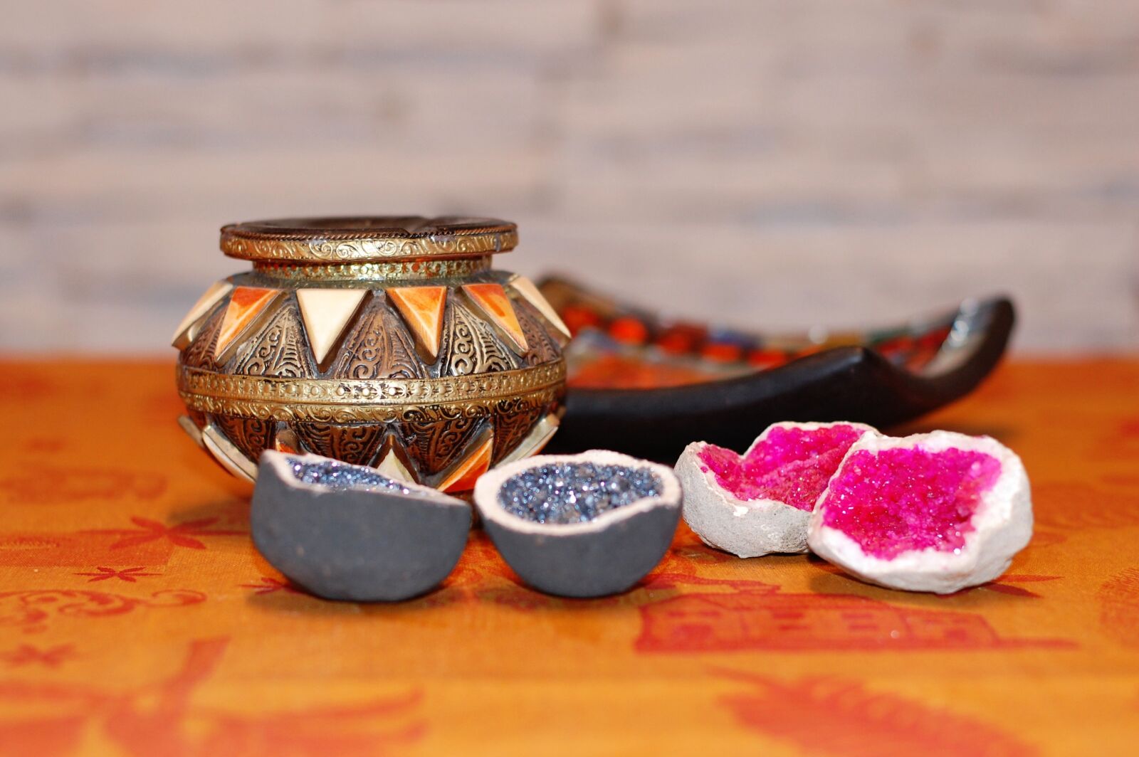 Nikon D40 sample photo. Still life, ashtray, quartz photography