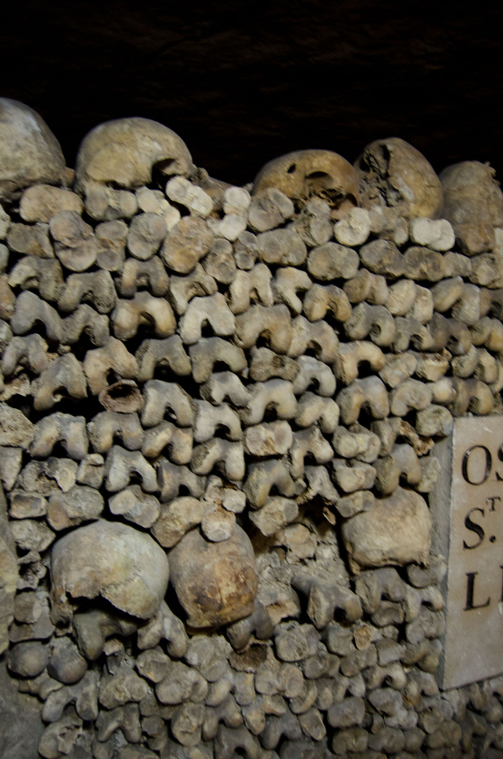 Nikon D7000 sample photo. Bones, catacombs, paris, skulls photography