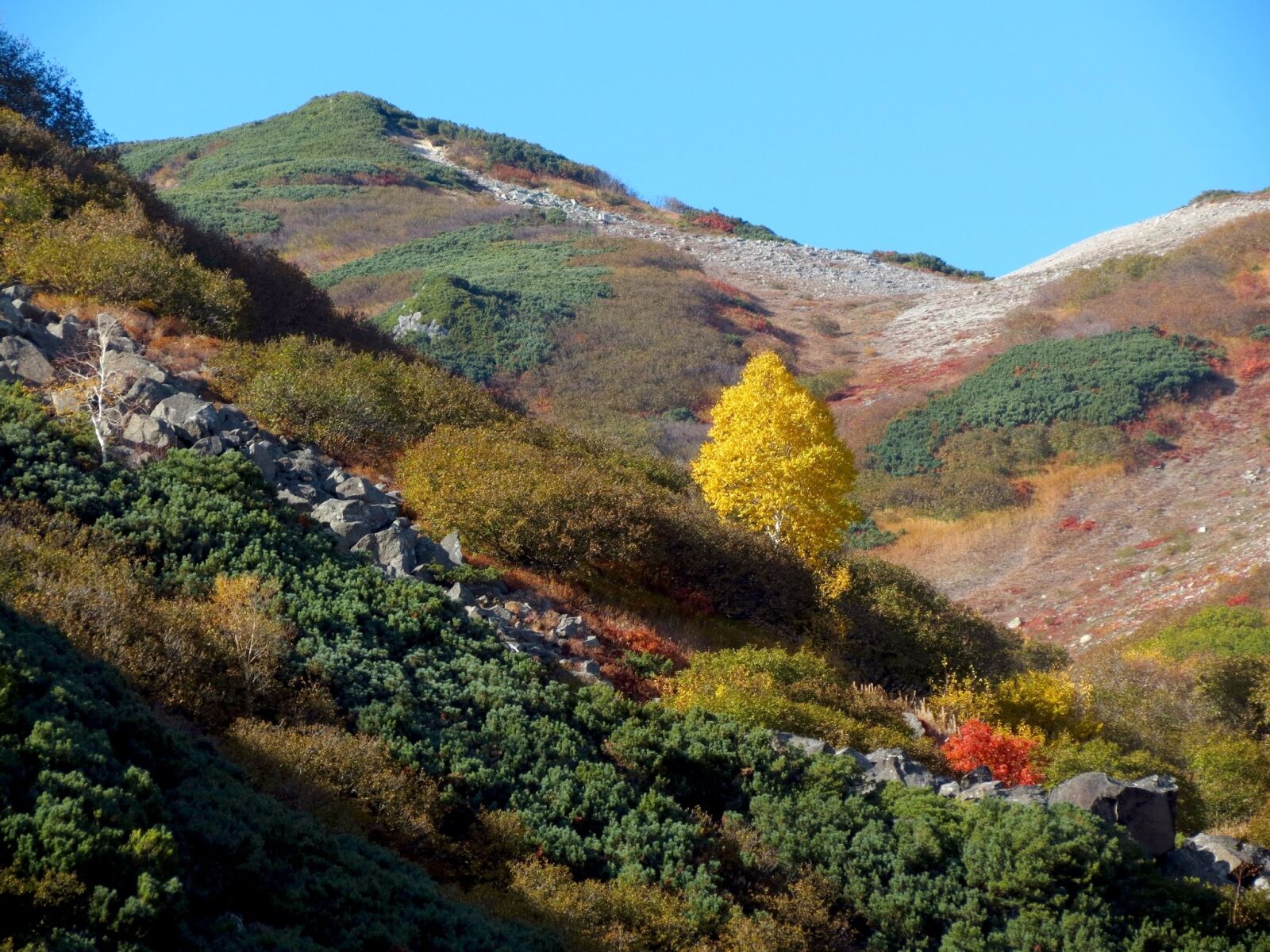 Canon PowerShot SX40 HS sample photo. Autumn, mountains, clouds photography