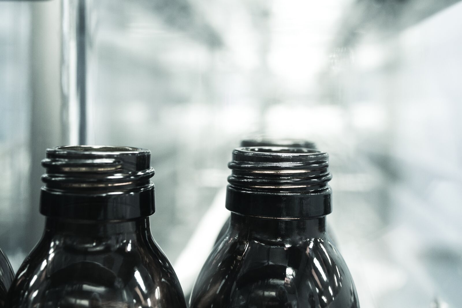 Nikon D3100 sample photo. Bottles, factory photography