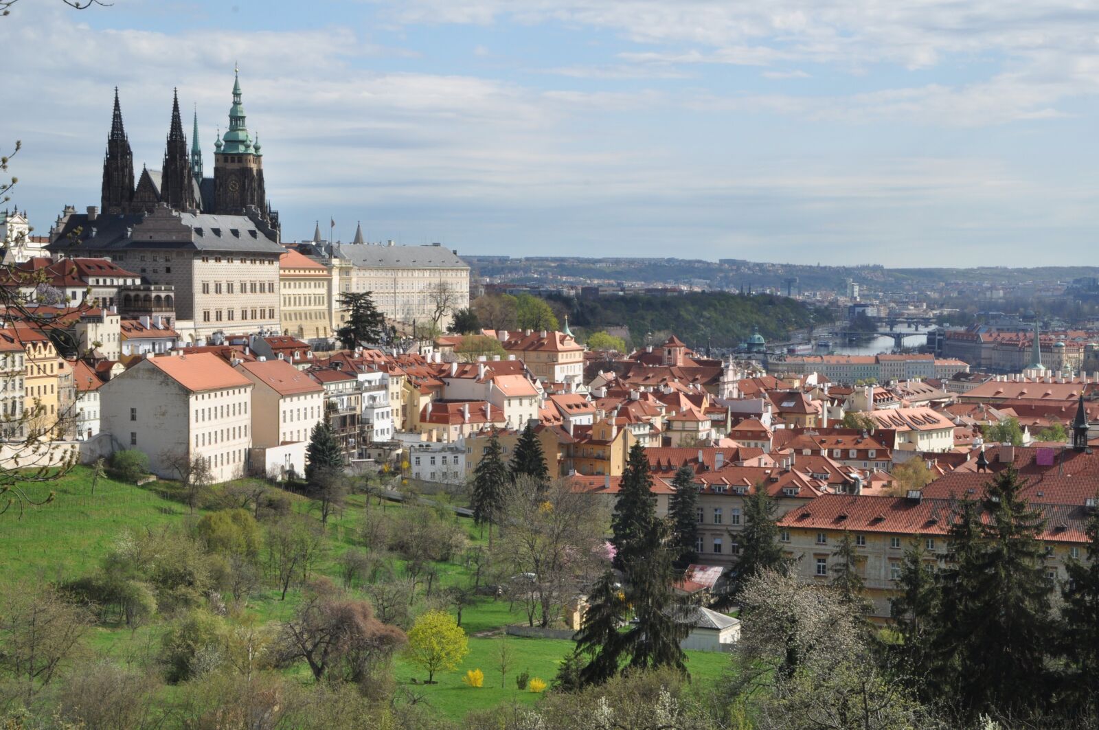 Nikon D5000 sample photo. Prague, castle, historic center photography