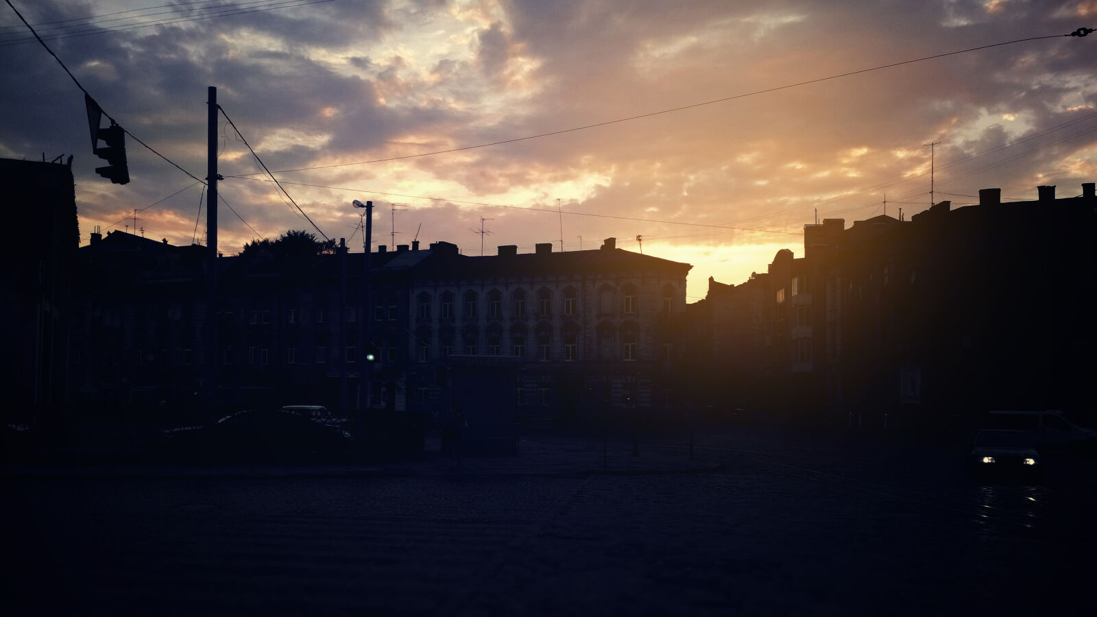 Xiaomi Redmi 4X sample photo. Lviv, sunset photography