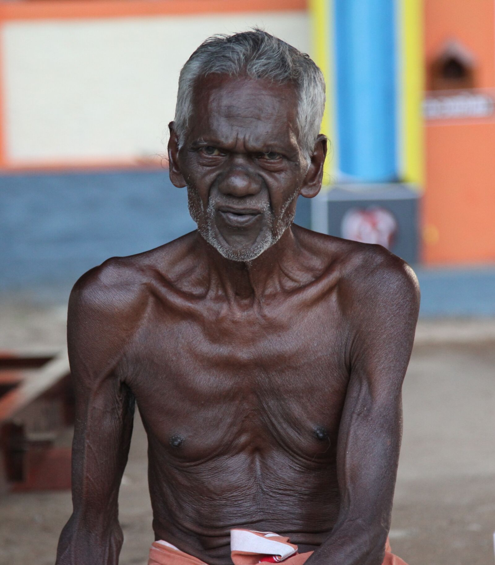 Canon EOS 5D Mark II sample photo. People, old man, joy photography