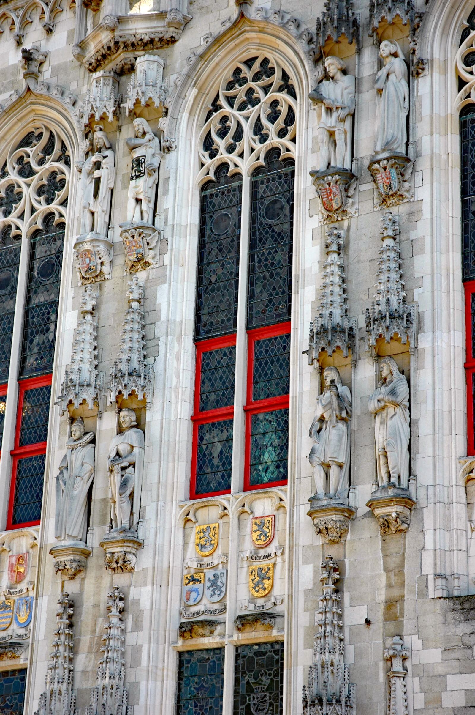 Nikon D70s sample photo. Belgium 2015, stadhuis, bruges 1376-1420 photography