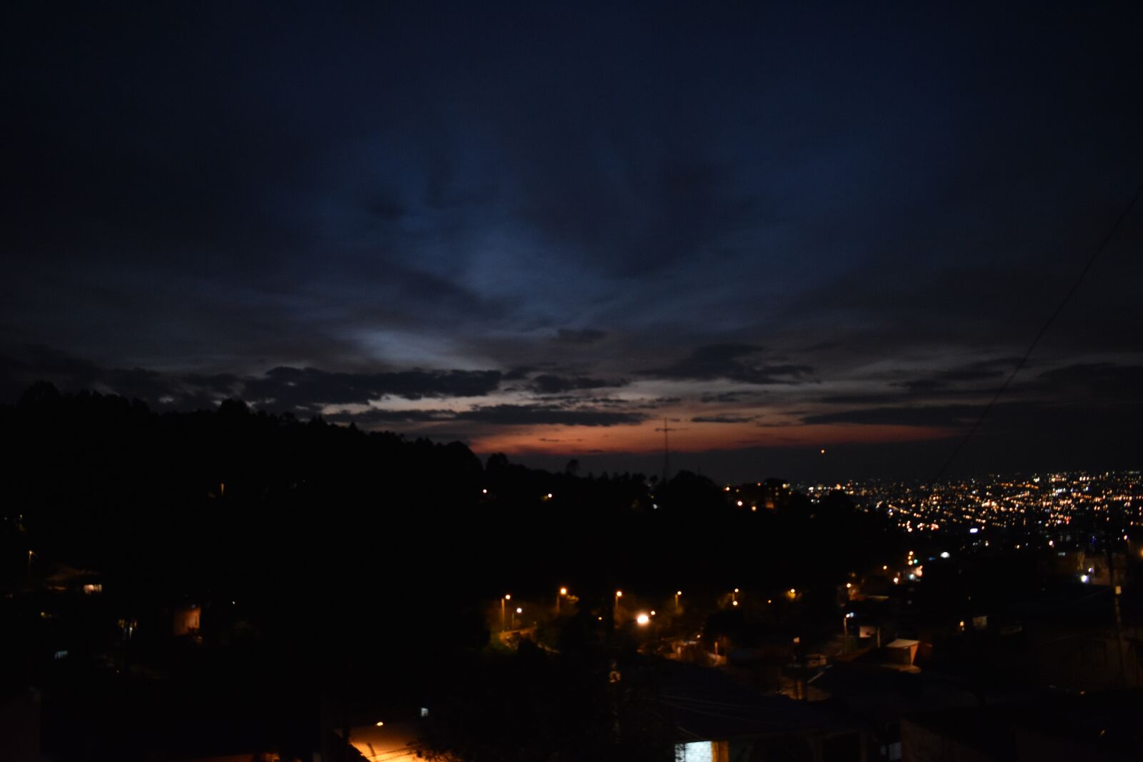 Nikon D3400 sample photo. Bogotá, chapinero alto, sunset photography