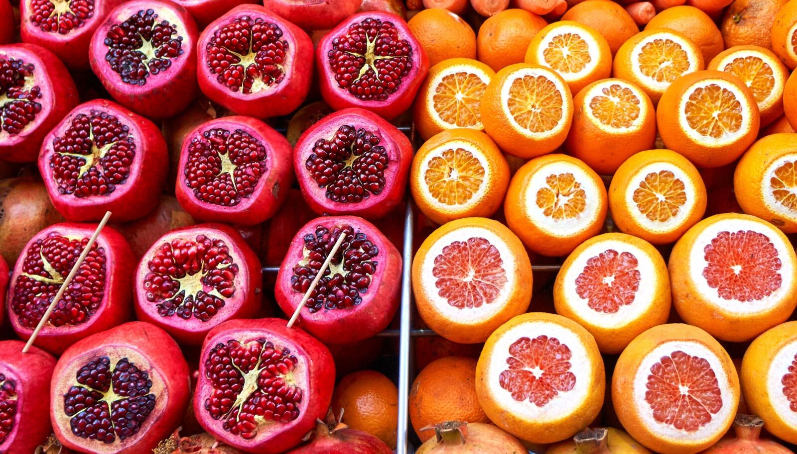 Sony Alpha NEX-6 sample photo. Market, fruit, oranges photography
