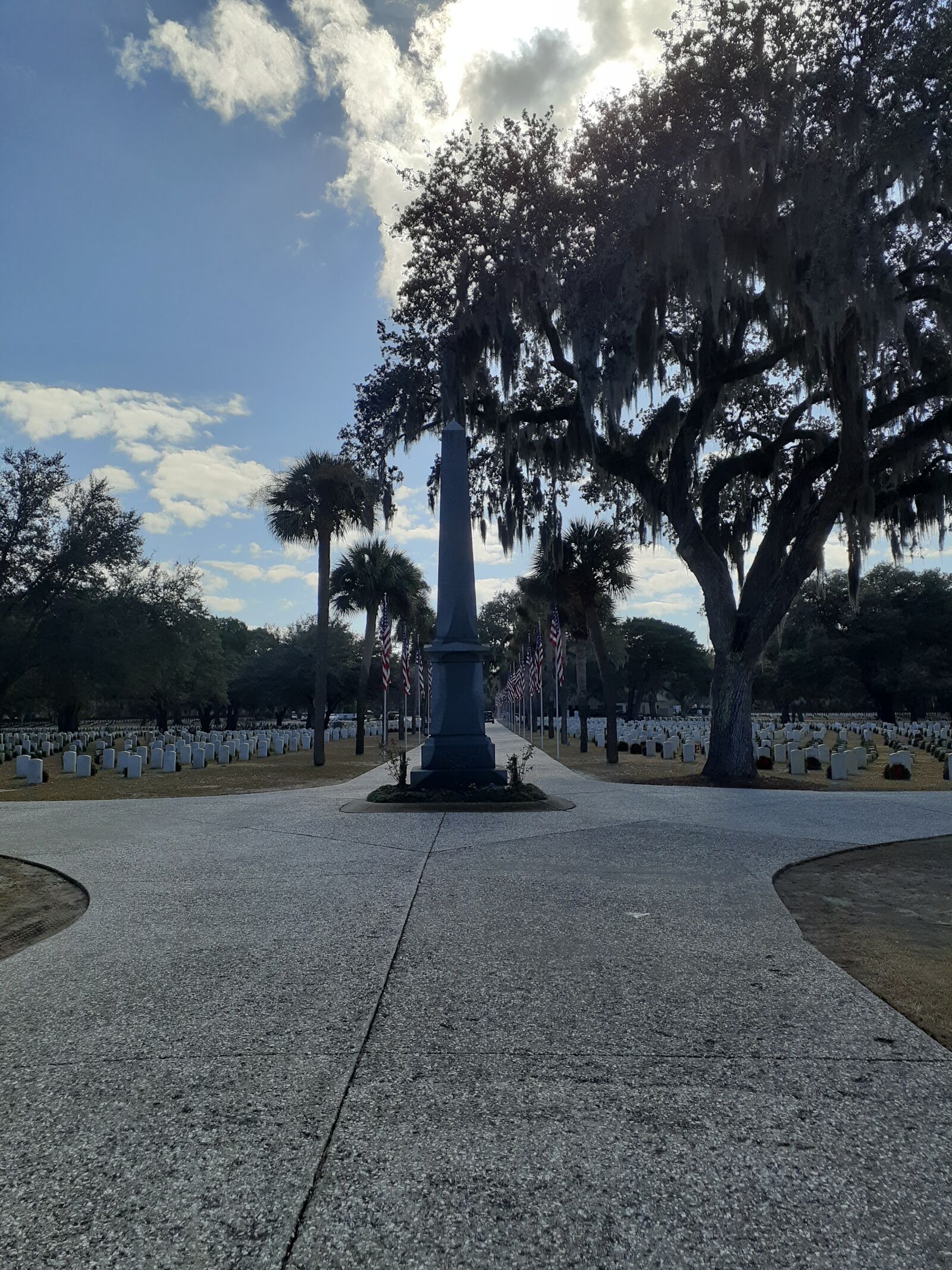 Samsung Galaxy A20 sample photo. Beaufort, national, cemetery photography