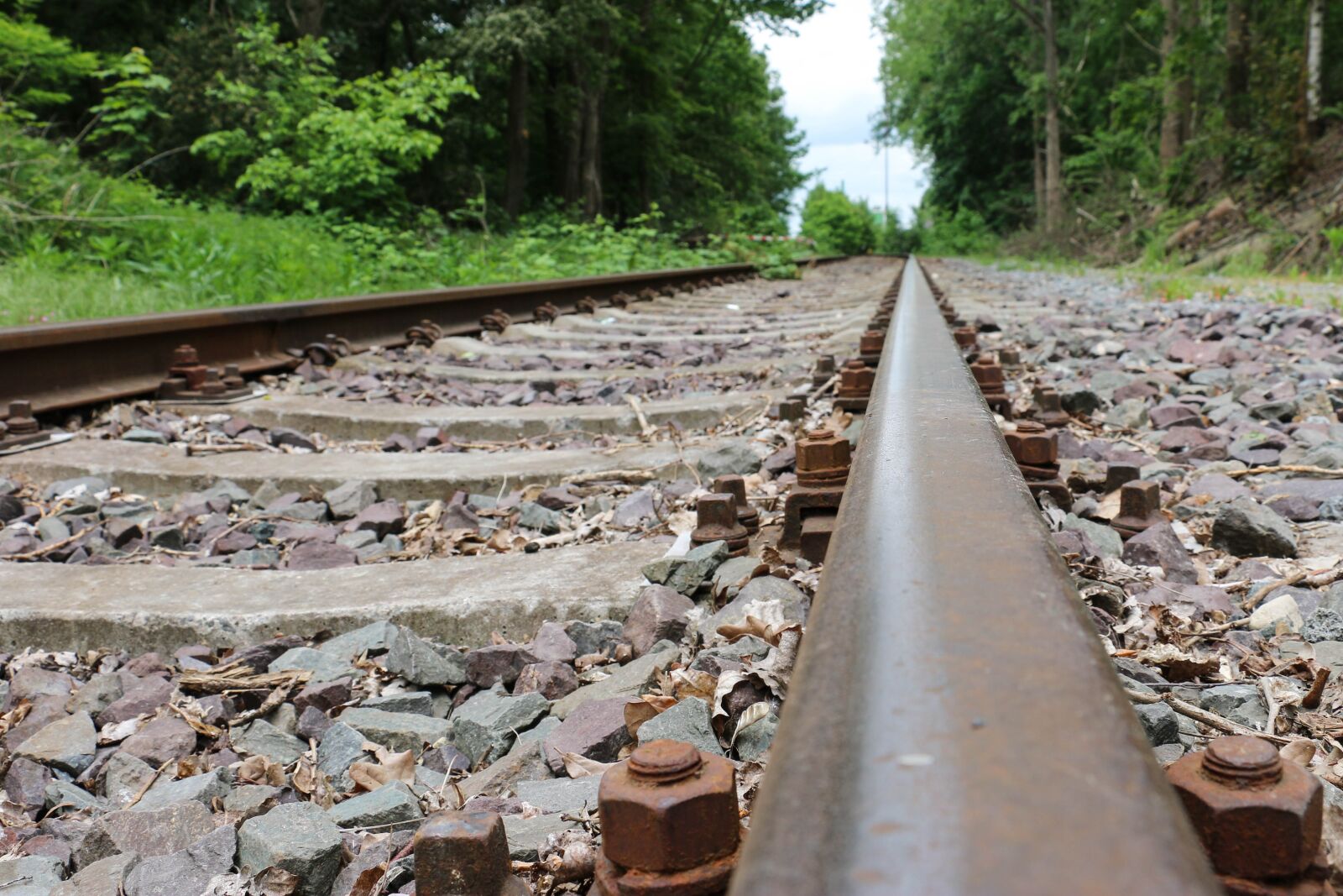 Canon EOS 70D sample photo. Rails, train, railway photography