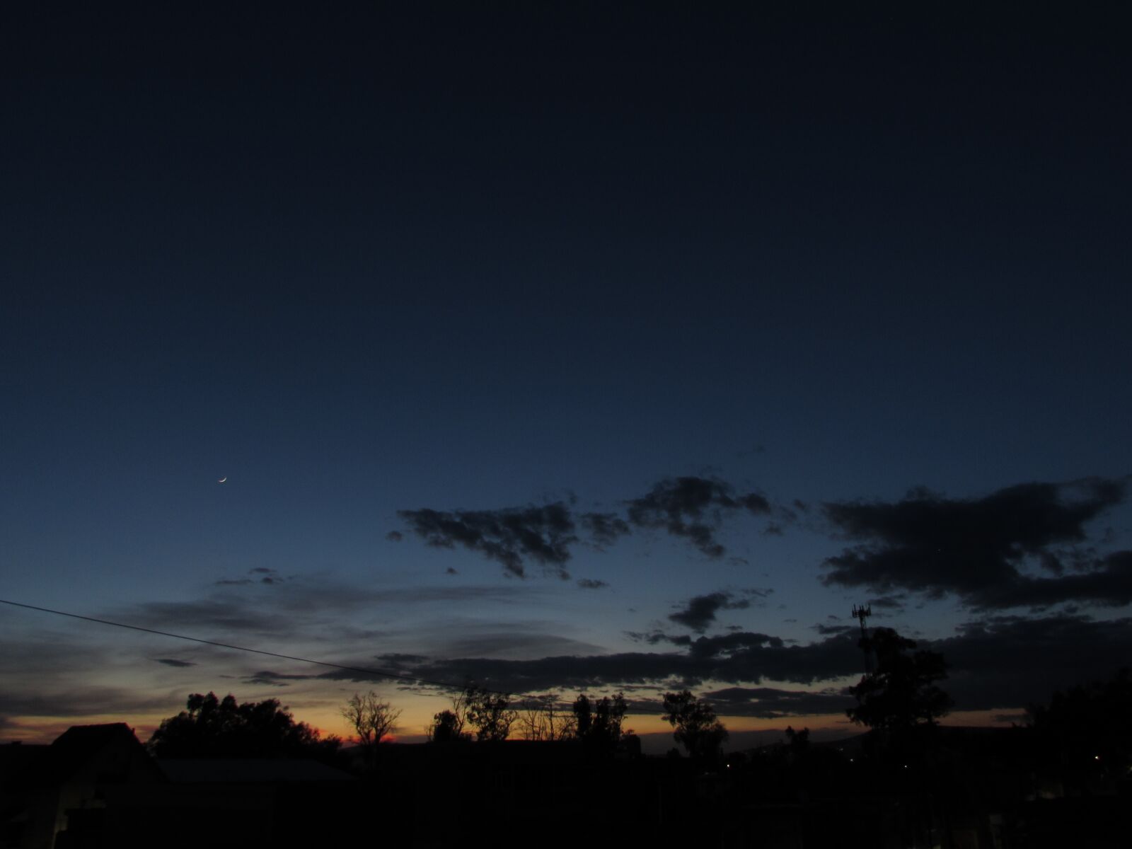 Canon PowerShot SX510 HS sample photo. Sunset, night, dark photography