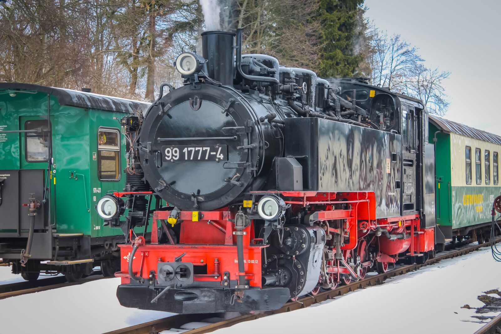 Canon EOS 100D (EOS Rebel SL1 / EOS Kiss X7) sample photo. Steam, locomotive, steam locomotive photography