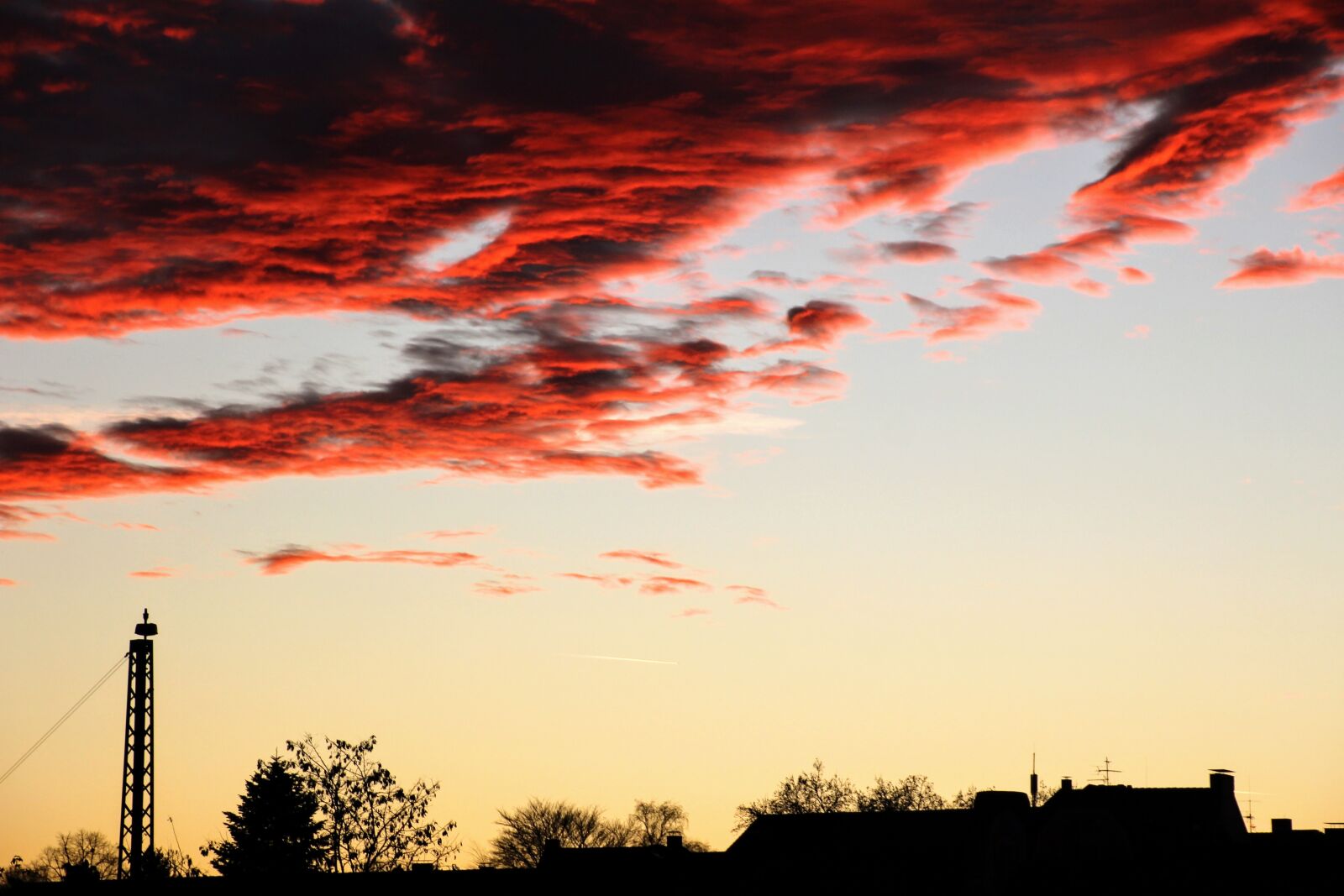 Canon EOS 60D sample photo. Sky, afterglow, colored photography
