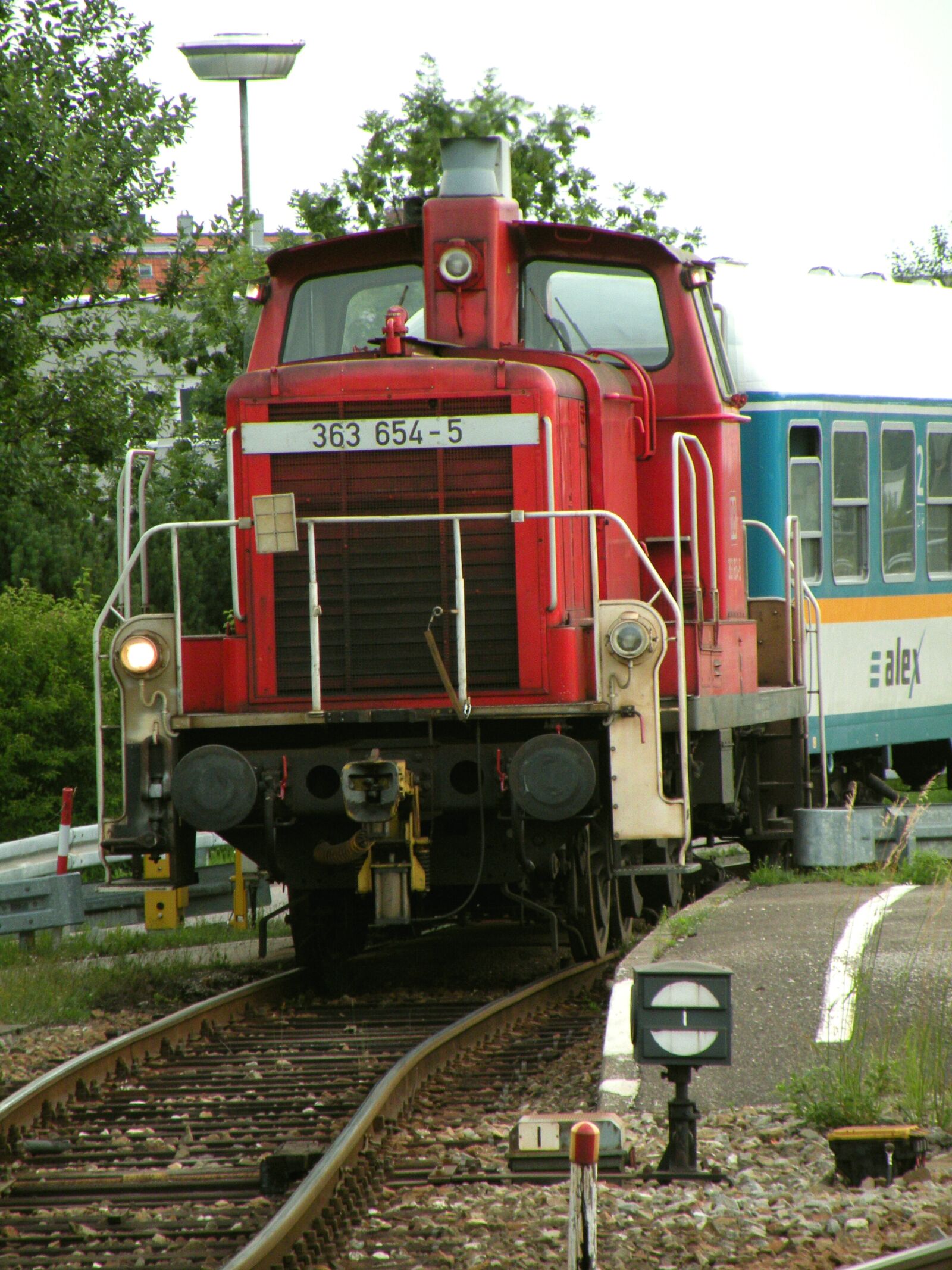 Nikon Coolpix P80 sample photo. Loco, db, train photography