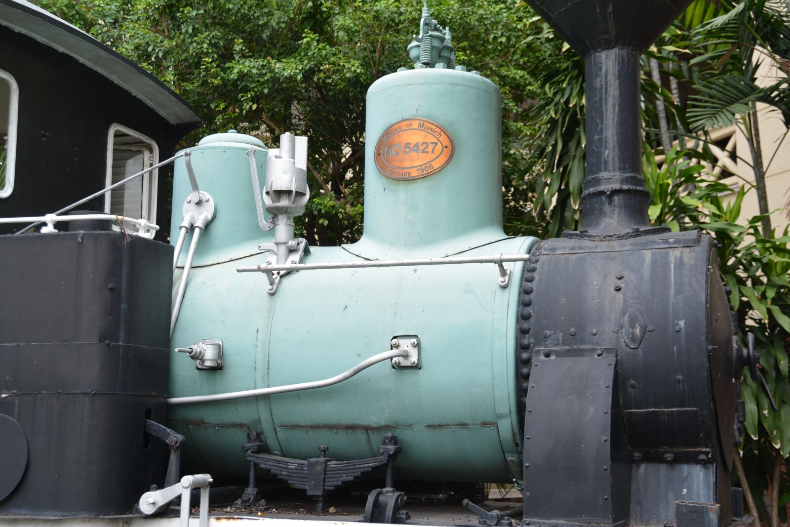 Nikon D5200 sample photo. Train, boiler, munich photography