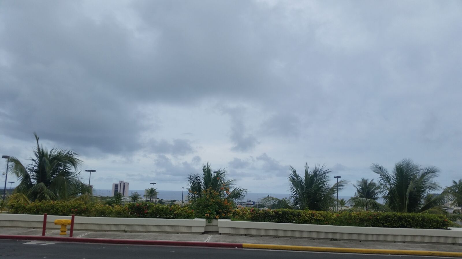 Samsung Galaxy S5 sample photo. Guam, sky, wood photography