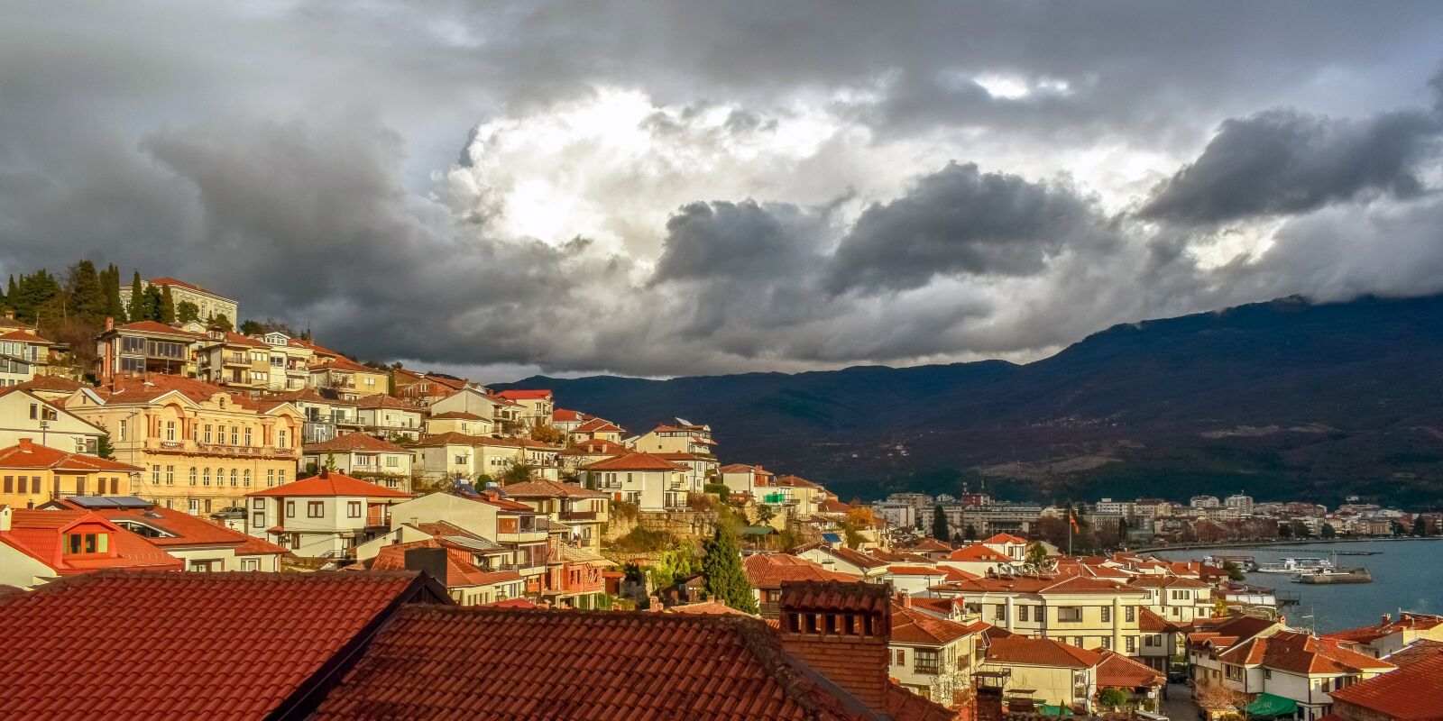 Nikon D3300 sample photo. Ohrid, north macedonia, town photography
