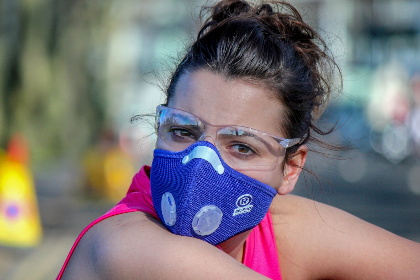 Canon EOS 550D (EOS Rebel T2i / EOS Kiss X4) sample photo. Allergy, mask, face mask photography