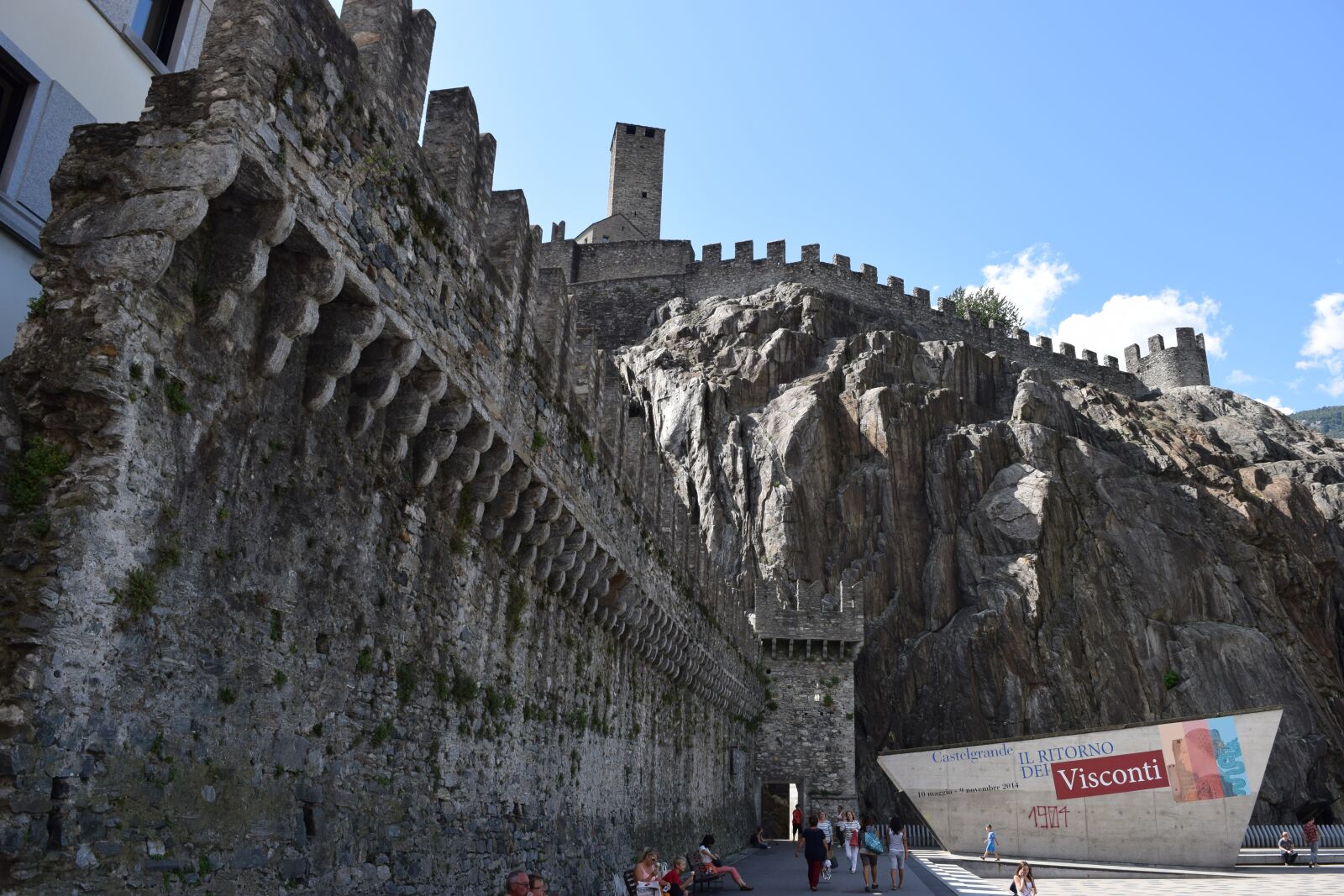 Nikon D3300 sample photo. Castle, switzerland, bellinzona photography