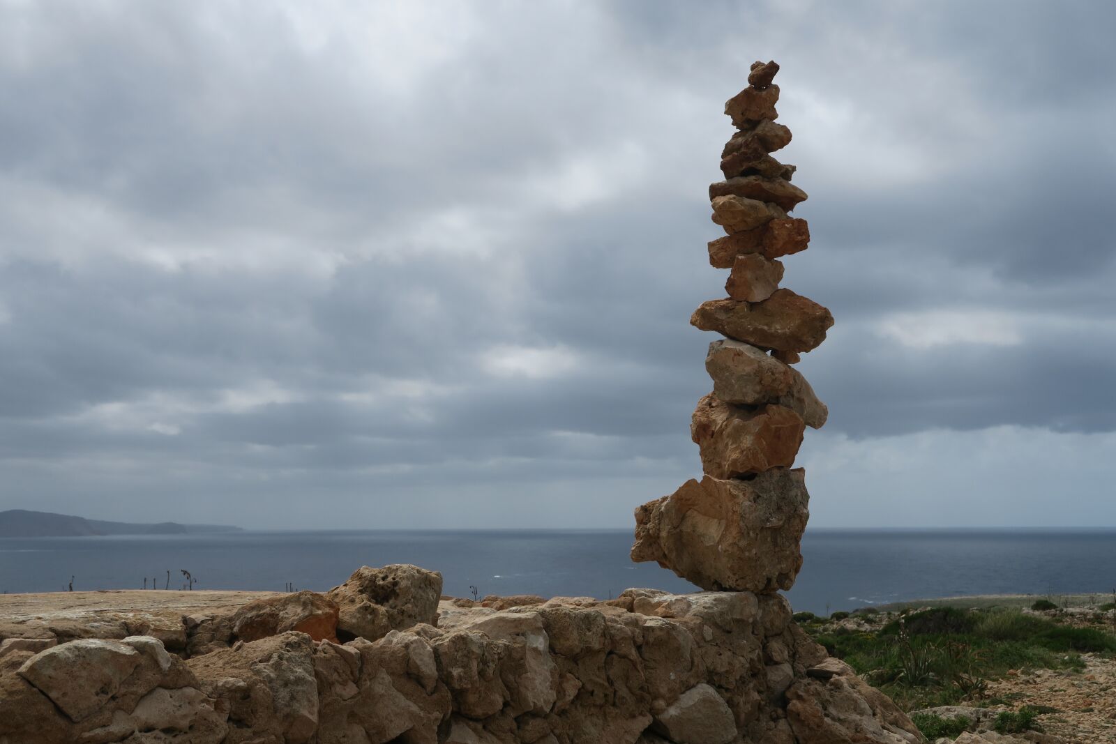 Canon PowerShot G7 X sample photo. Zen, stacked stone, meditation photography