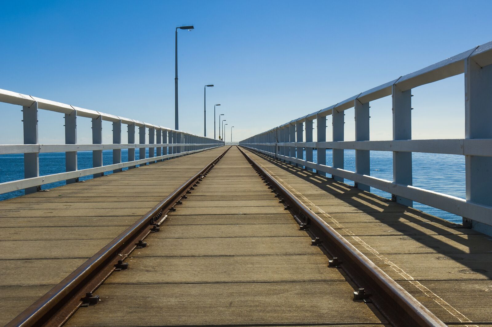 Nikon D2X sample photo. Busselton, jetty, pier photography