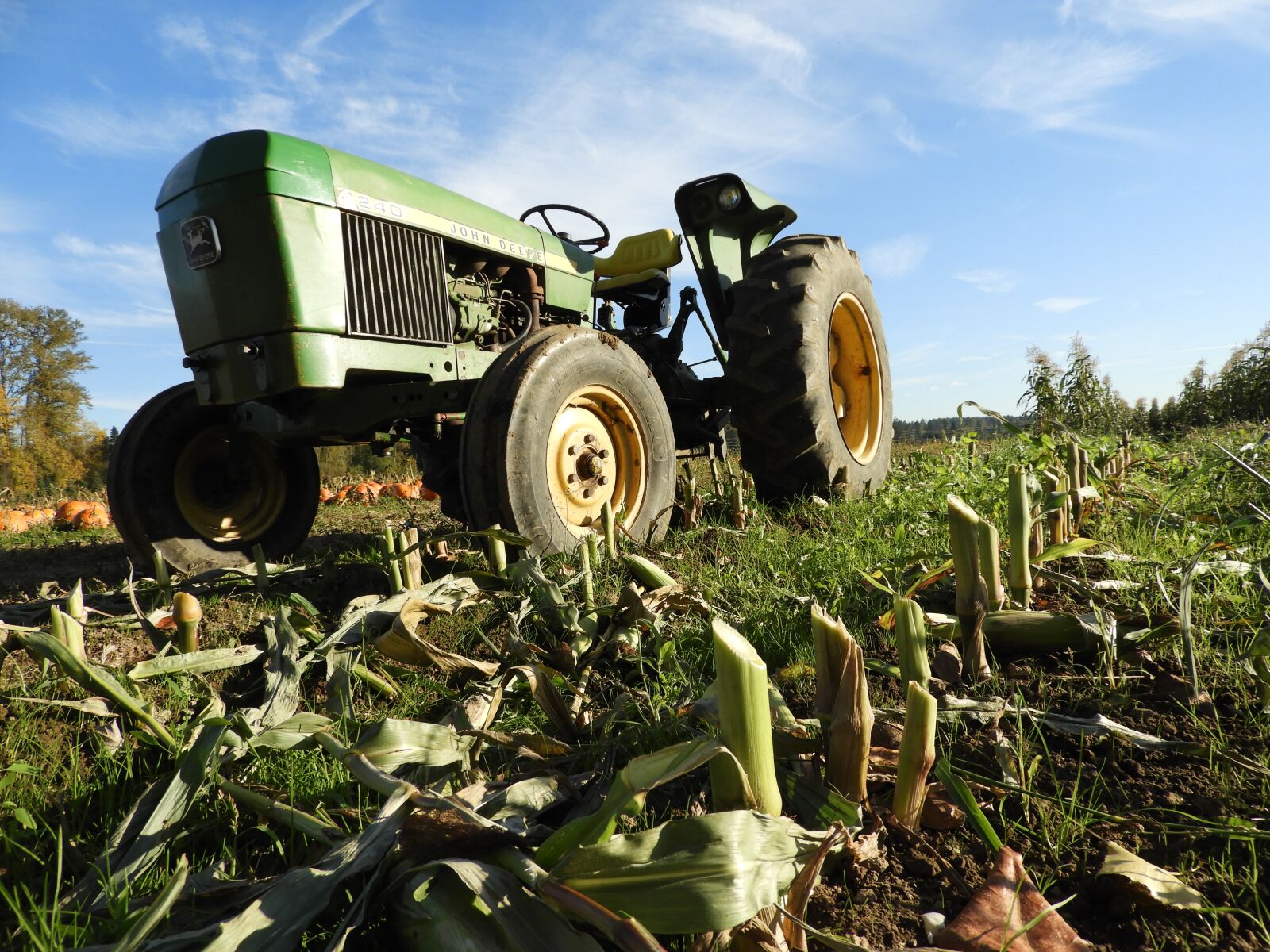 Nikon Coolpix B700 sample photo. Tractor, farm, john deere photography