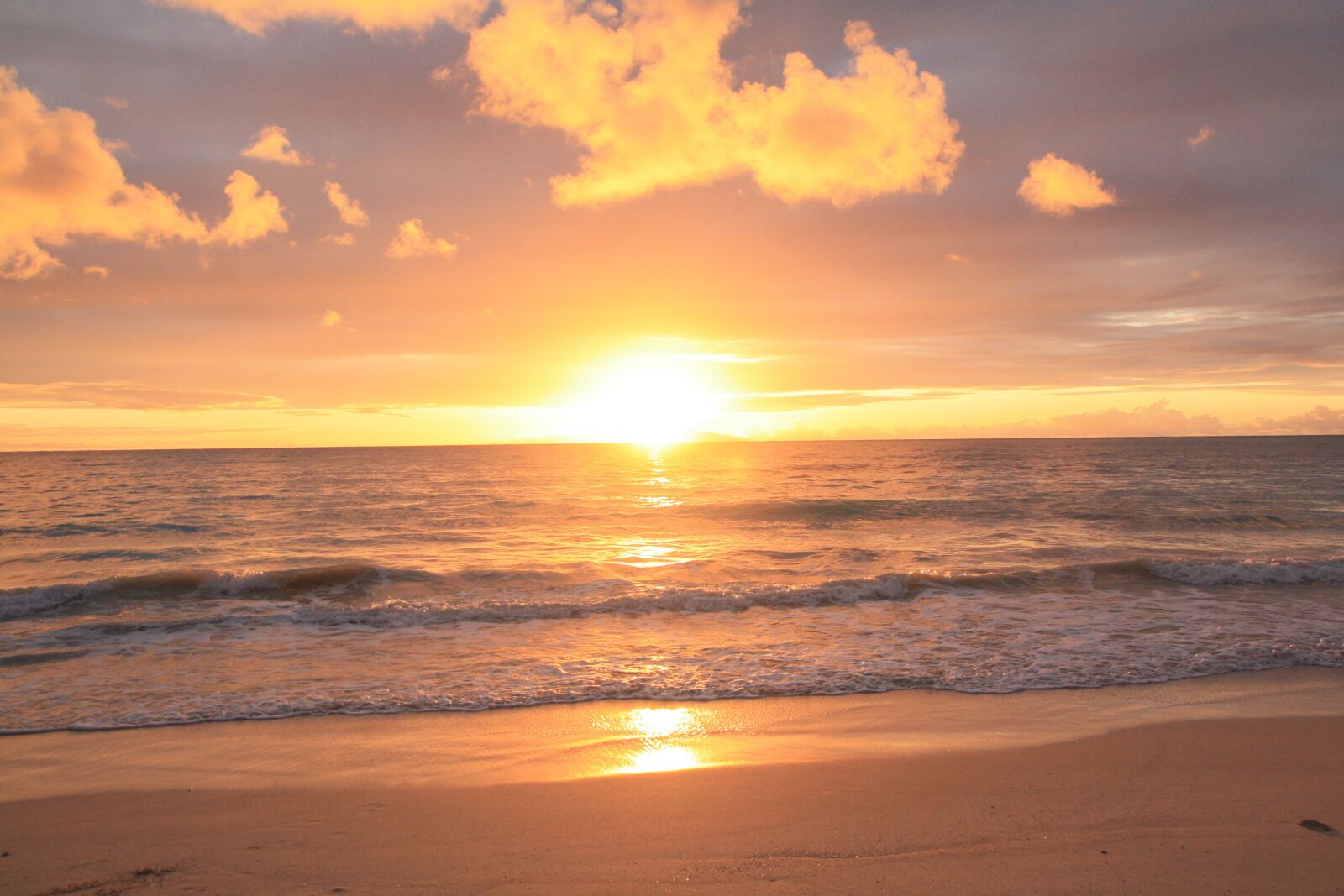 Canon EOS 450D (EOS Rebel XSi / EOS Kiss X2) sample photo. Sunrise, hawaii, ocean photography
