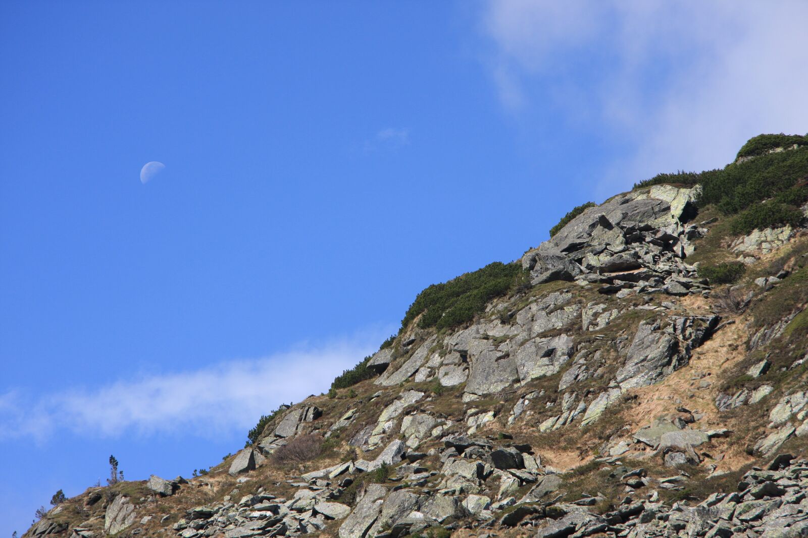 Canon EOS 40D sample photo. Mountain, stones, landscape photography